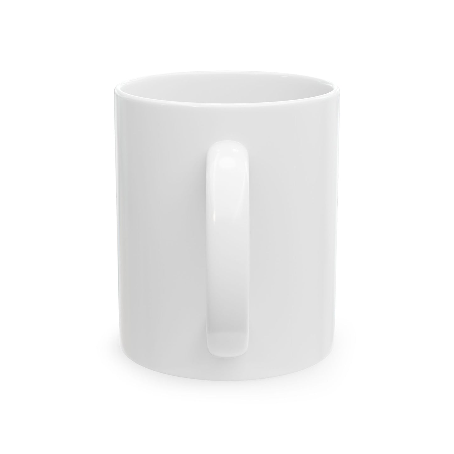Bed Wine Blue Ceramic White Coffee Mug (11oz, 15oz) - For Wine Lovers