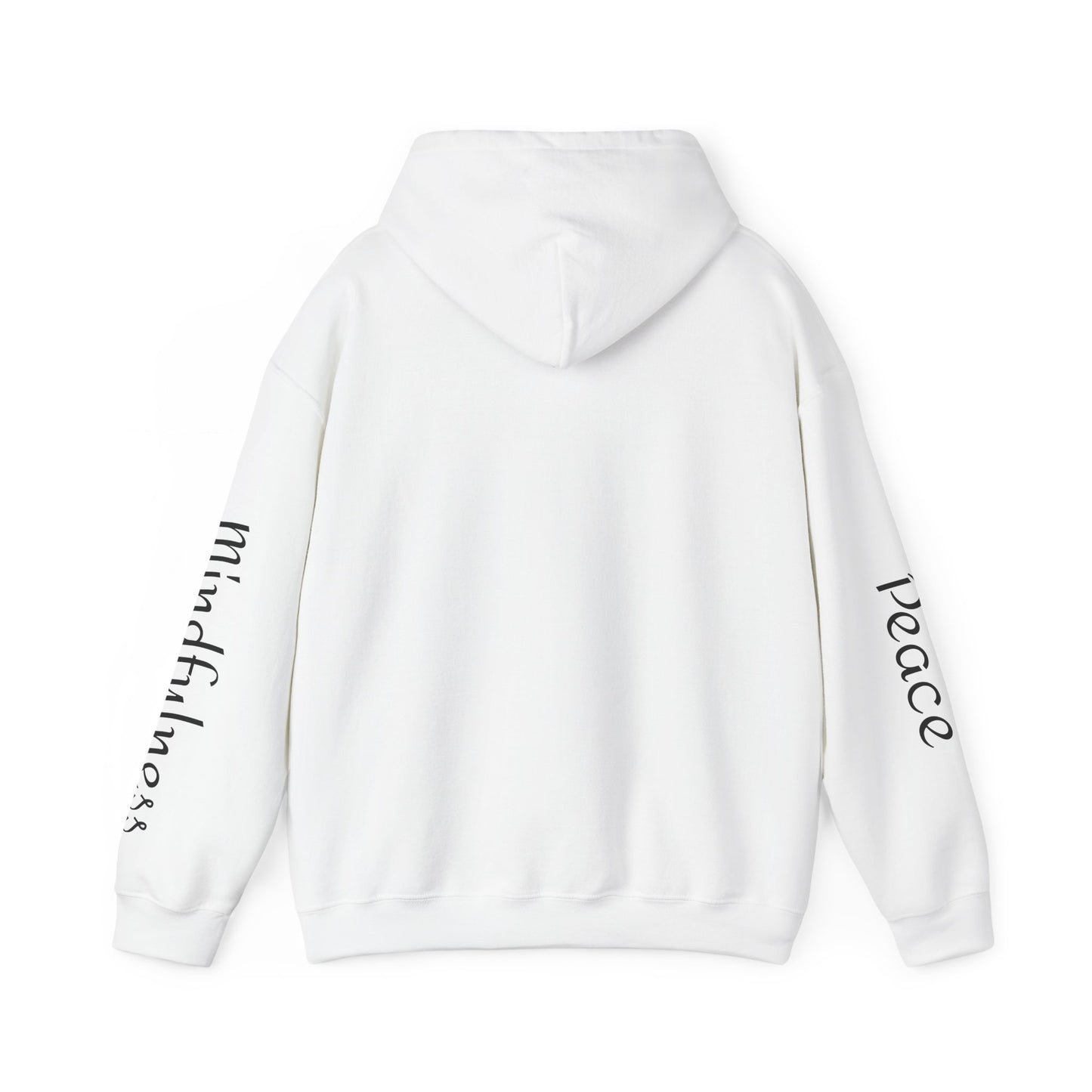 Sunset Wellness Unisex Hooded Sweatshirt (White)