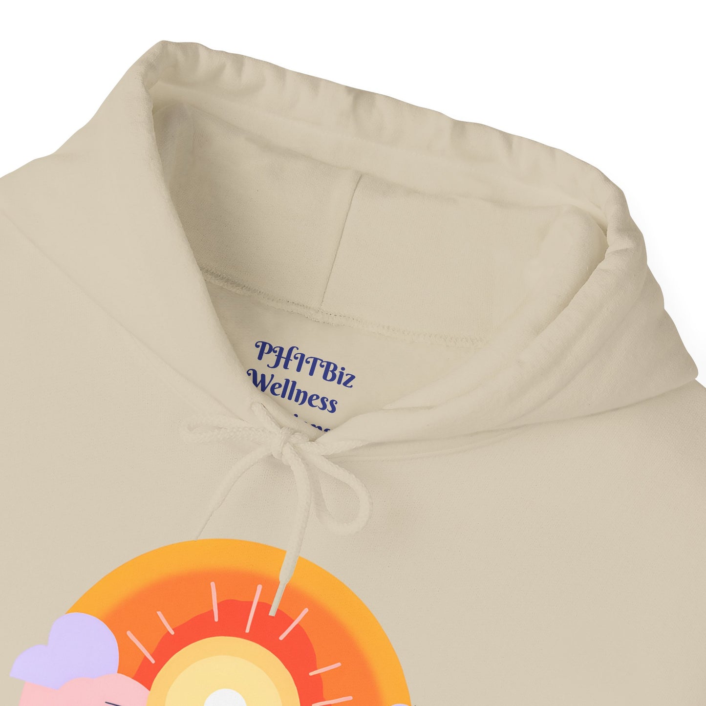 Peaceful Sun Wellness Unisex Hooded Sweatshirt
