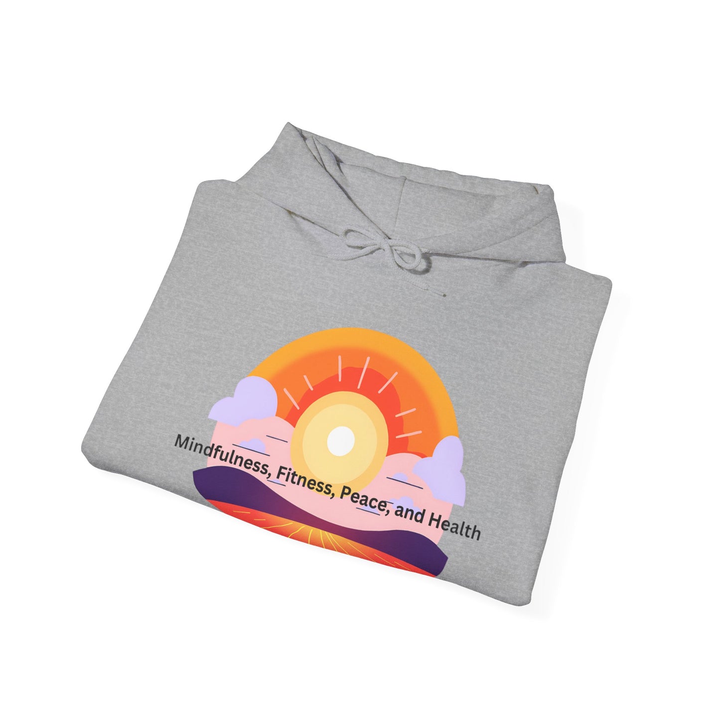 Peaceful Sun Wellness Unisex Hooded Sweatshirt