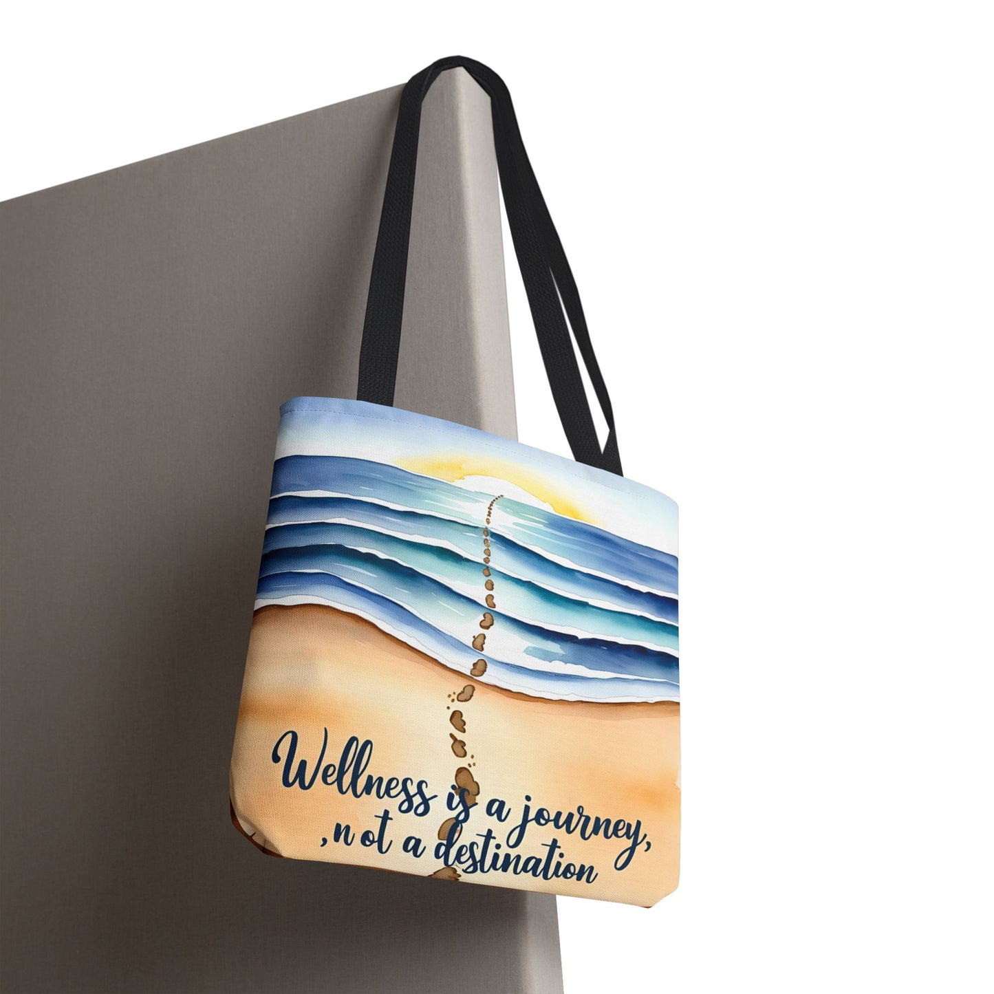 Wellness Journey Inspirational Tote Bag