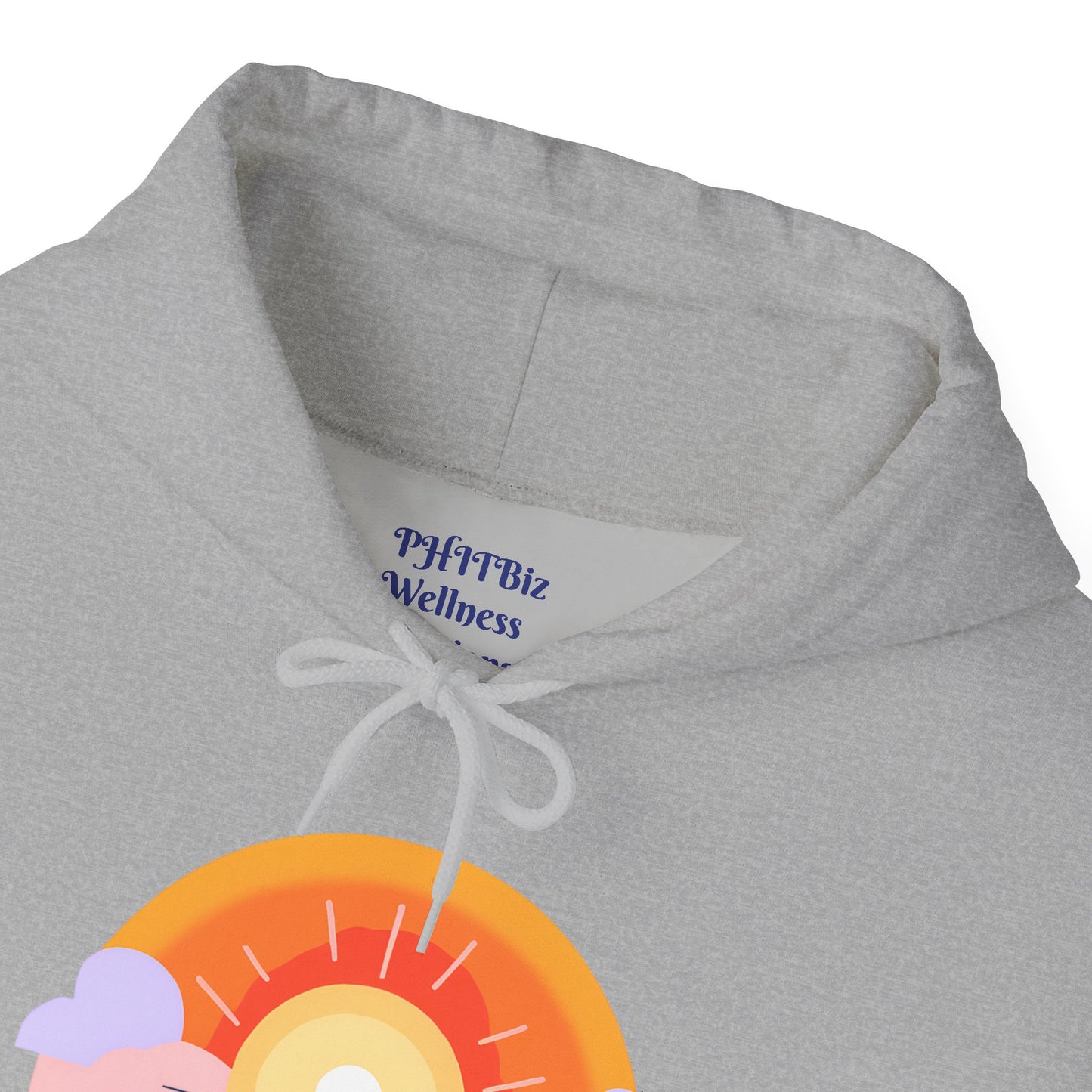 Peaceful Sun Wellness Unisex Hooded Sweatshirt
