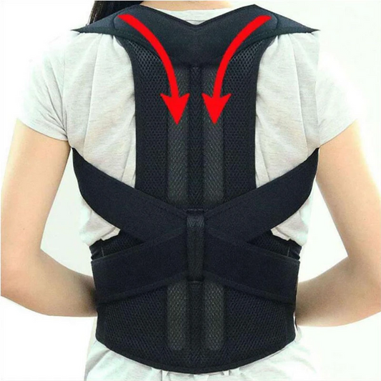 Adjustable Posture Corrector Low Back Support Shoulder Brace Belt