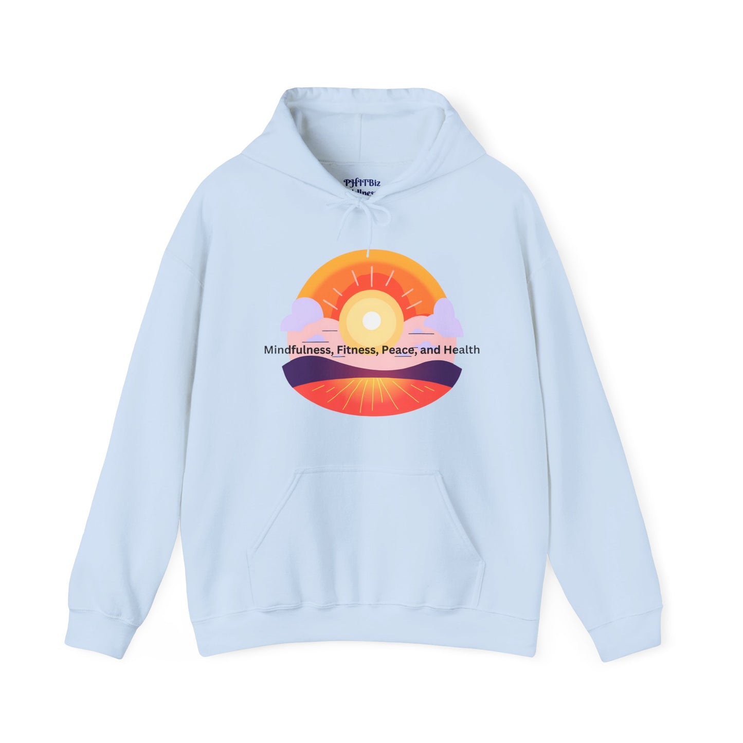 Peaceful Sun Wellness Unisex Hooded Sweatshirt