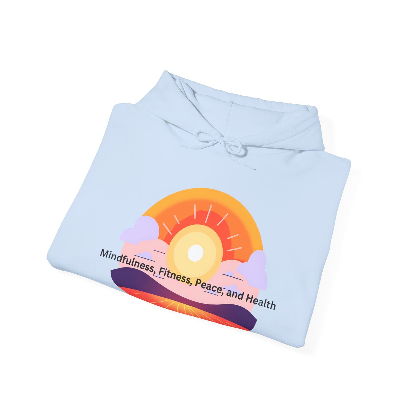 Peaceful Sun Wellness Unisex Hooded Sweatshirt