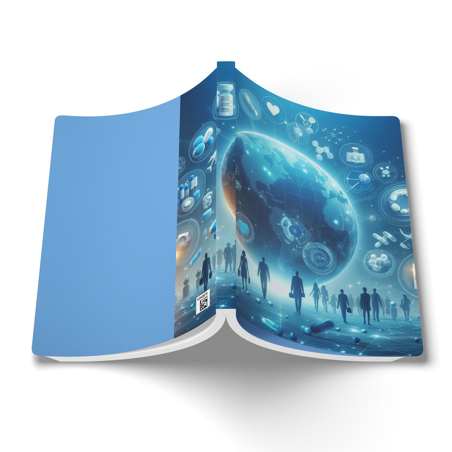 Modern Exploration Softcover Journal with Inside Prints - 200 Pages