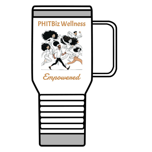 PHITBiz Wellness Empowered – Insulated Travel Mug, 20 oz