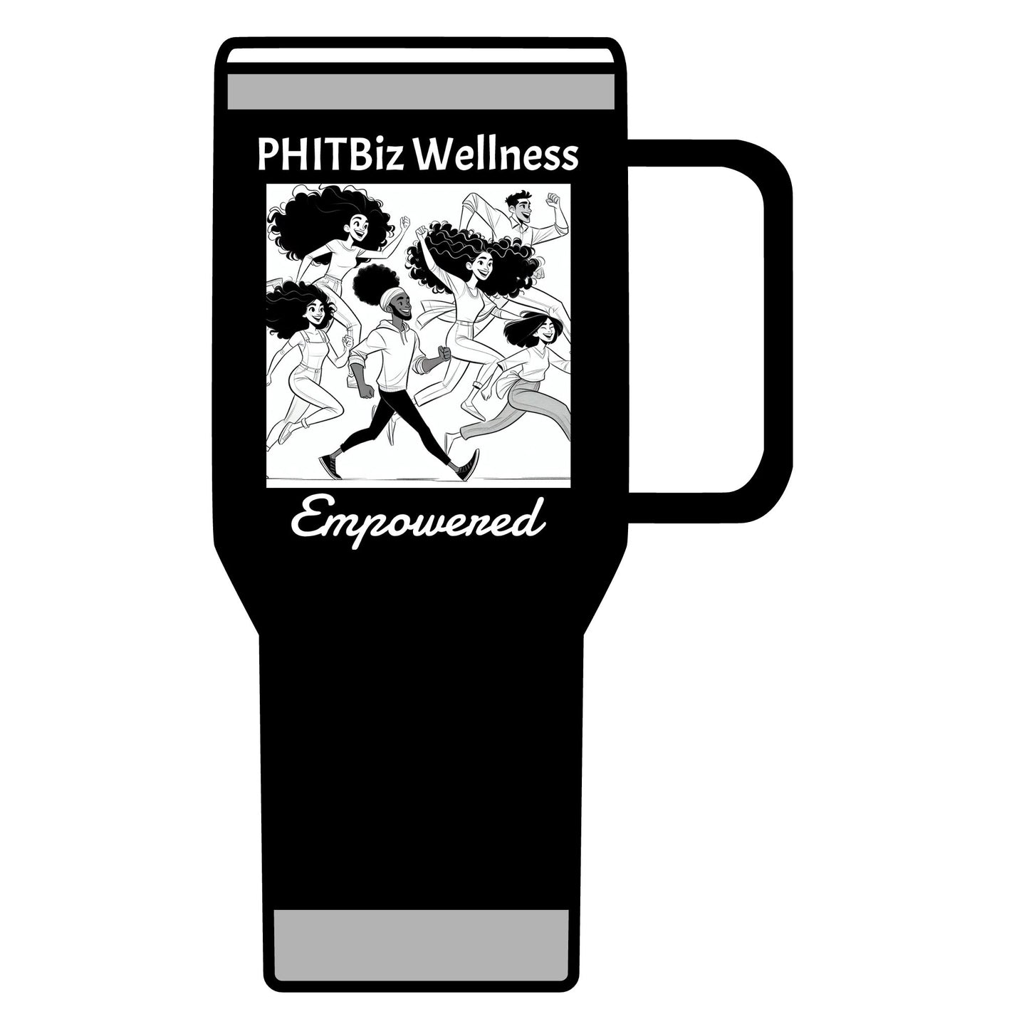 PHITBiz Wellness Empowered – Insulated Travel Mug, 20 oz