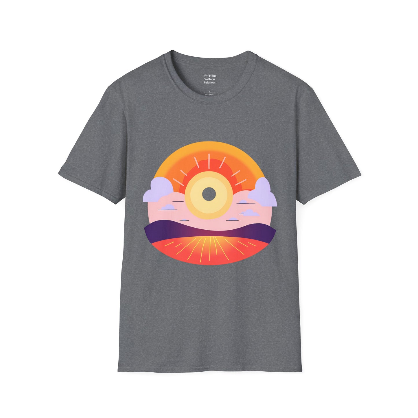 Wellness Peaceful Sun Unisex Softstyle T-Shirt