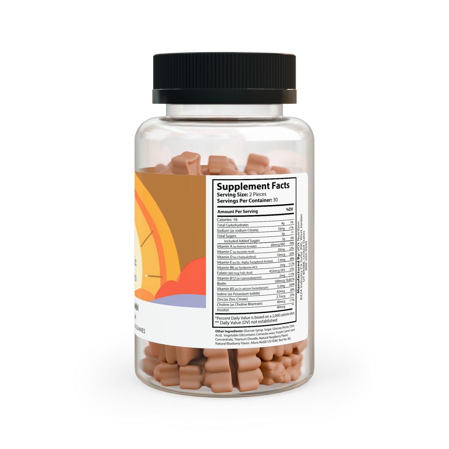Hair Vitamin Gummies (60 Gummies)