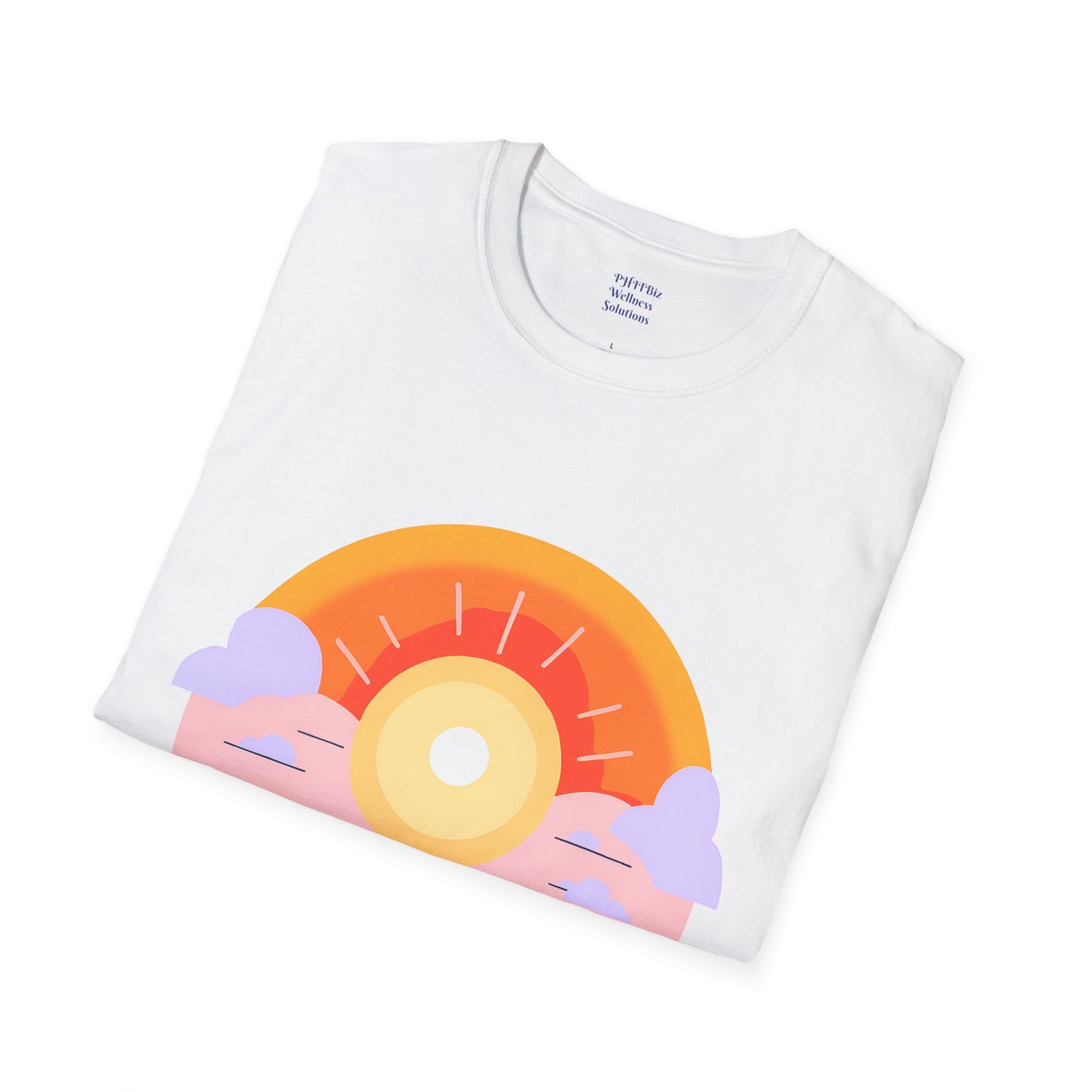 Wellness Peaceful Sun Unisex Softstyle T-Shirt