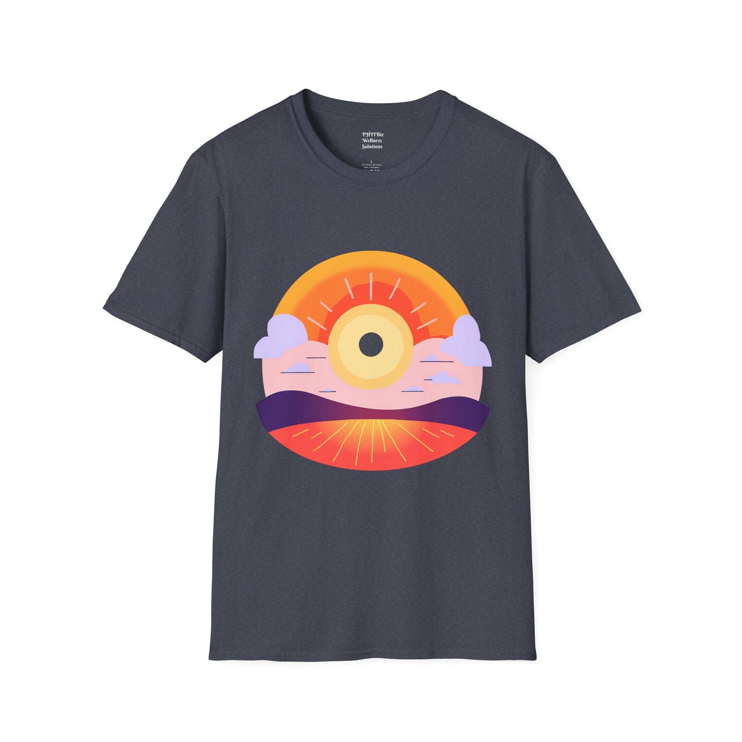 Wellness Peaceful Sun Unisex Softstyle T-Shirt
