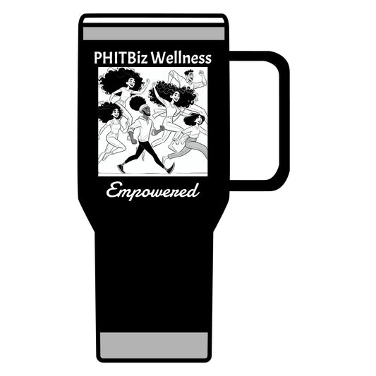 PHITBiz Wellness Empowered – Insulated Travel Mug, 20 oz