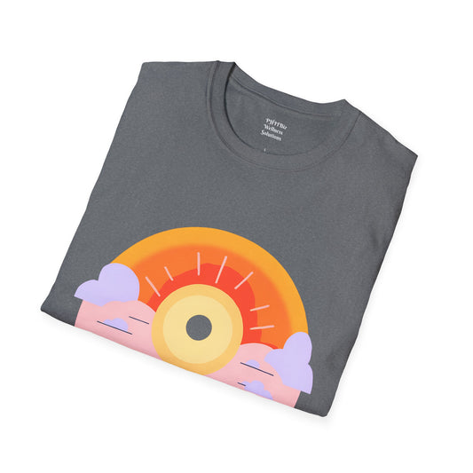 Wellness Peaceful Sun Unisex Softstyle T-Shirt