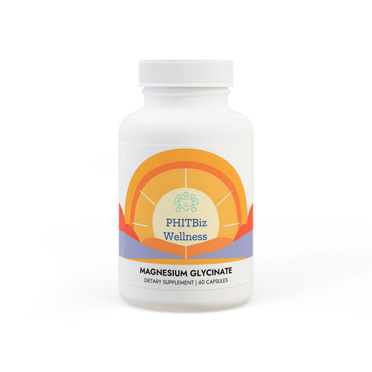 Magnesium Glycinate Supplement (60 Capsules)