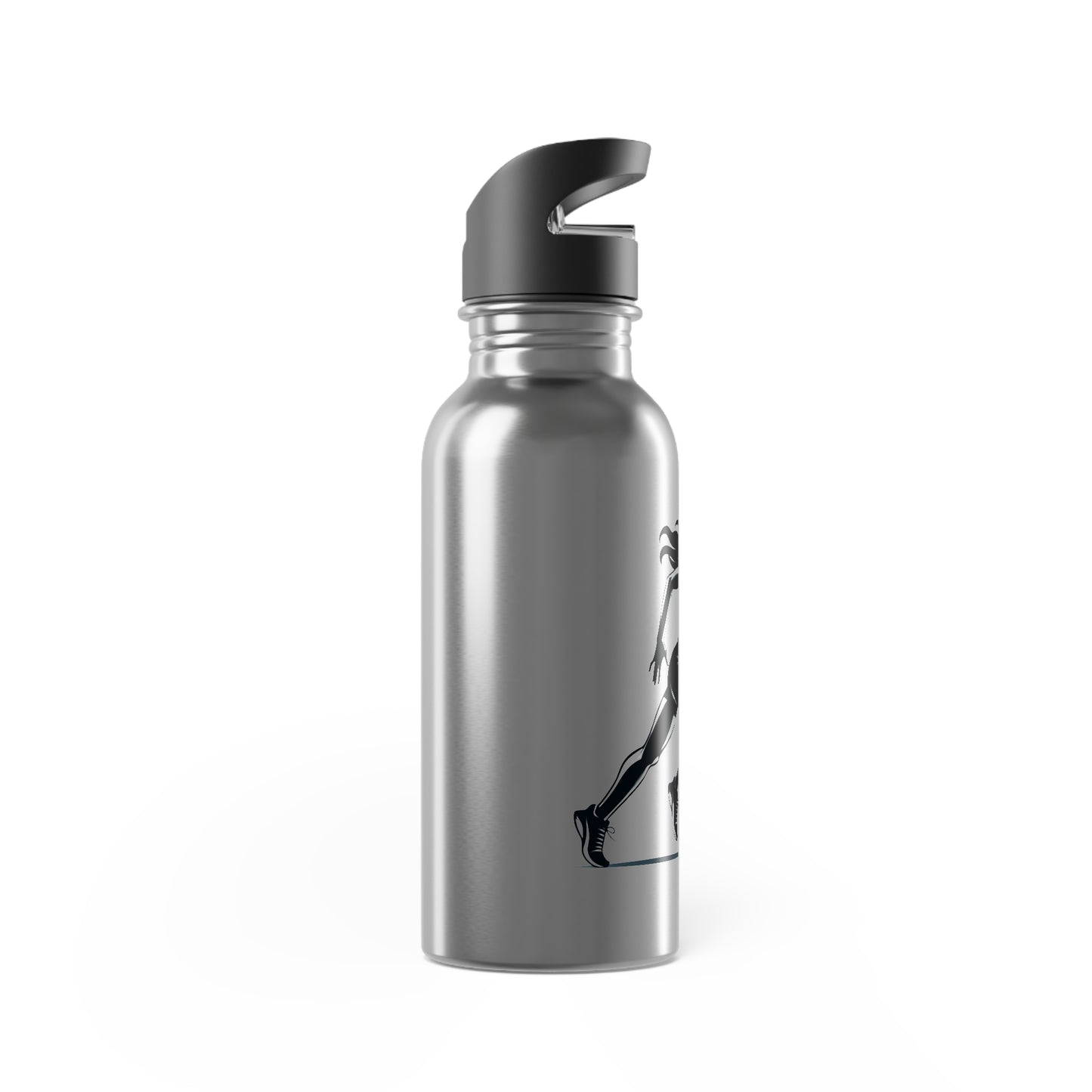 Keep Going - Stainless Steel Water Bottle with Straw, 20oz