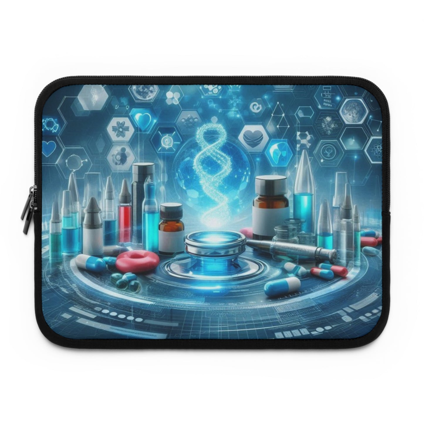 Futuristic Science Laptop Sleeve