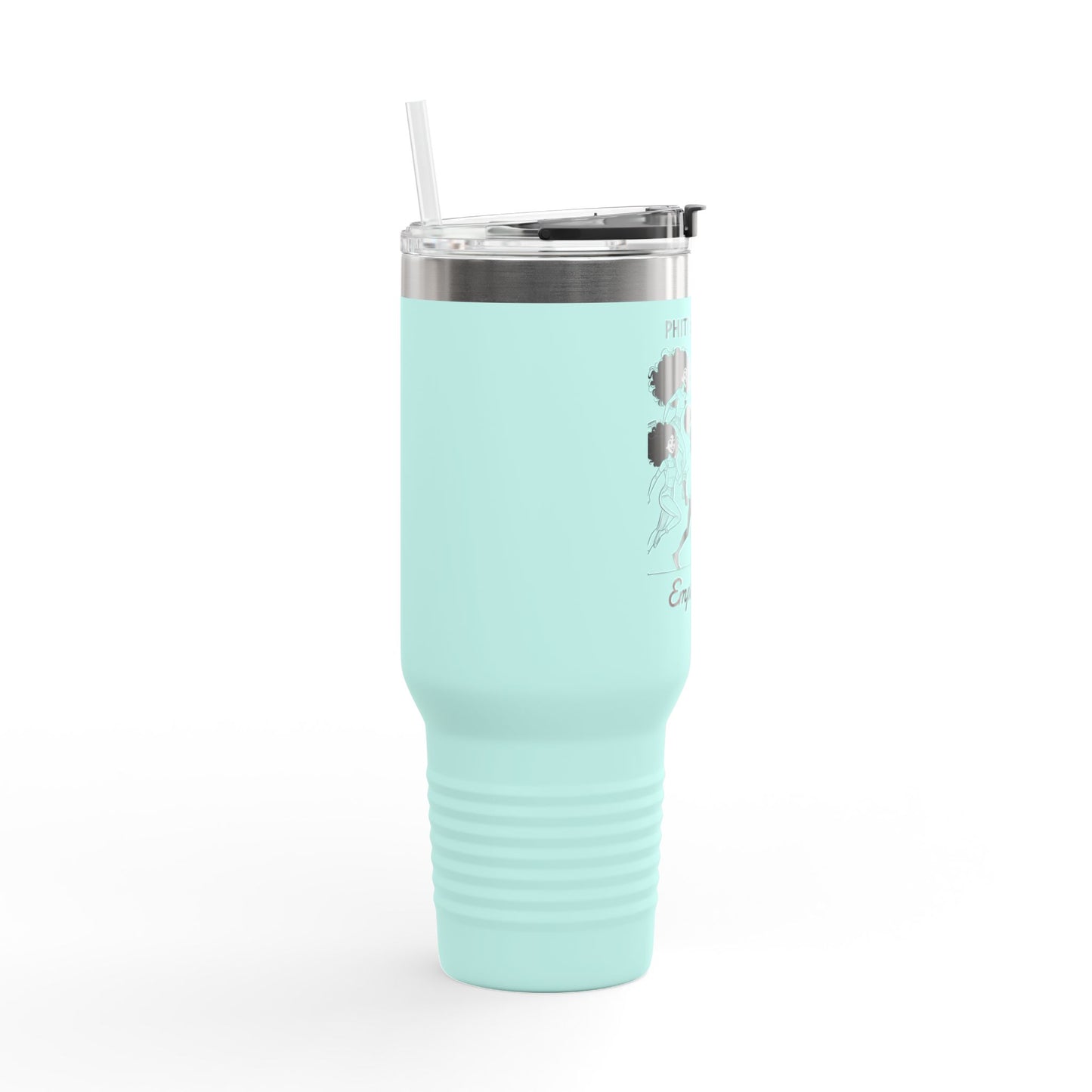 PHITBiz Wellness Empowered – Insulated Travel Mug, 40 oz