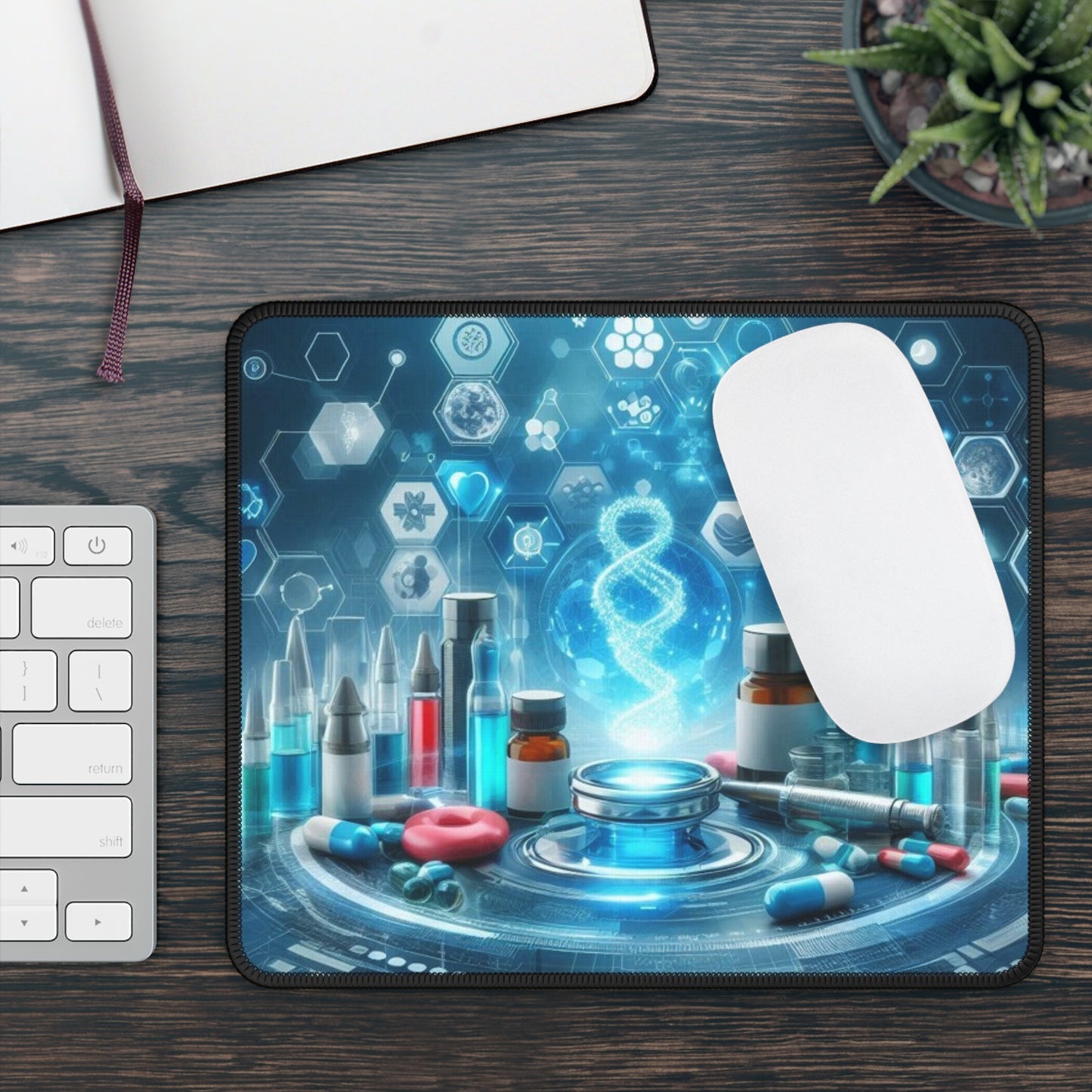 Futuristic Gaming Mouse Pad