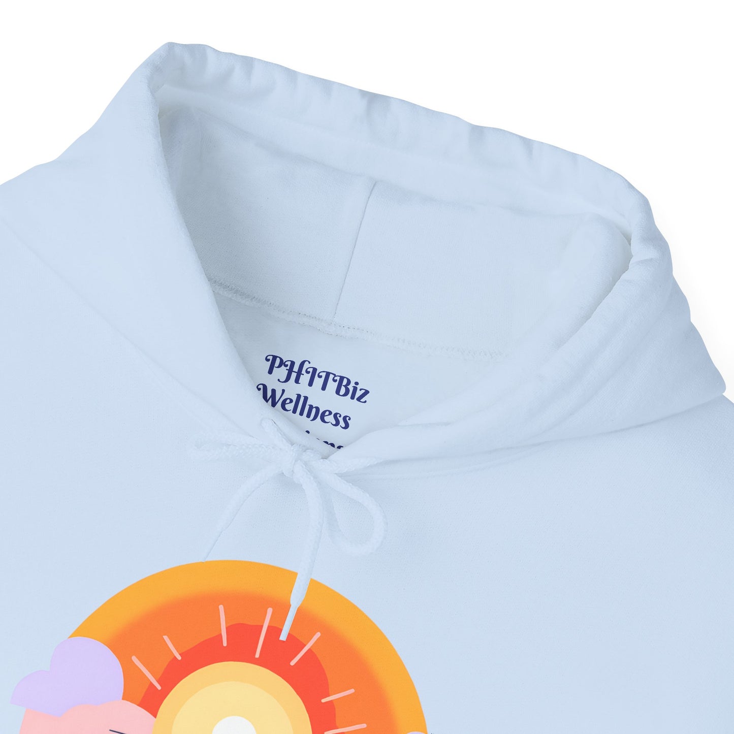 Peaceful Sun Wellness Unisex Hooded Sweatshirt