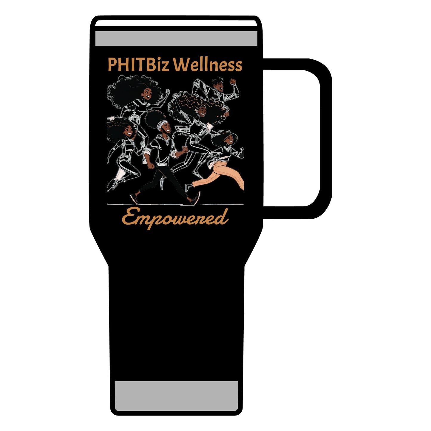 PHITBiz Wellness Empowered – Insulated Travel Mug, 20 oz
