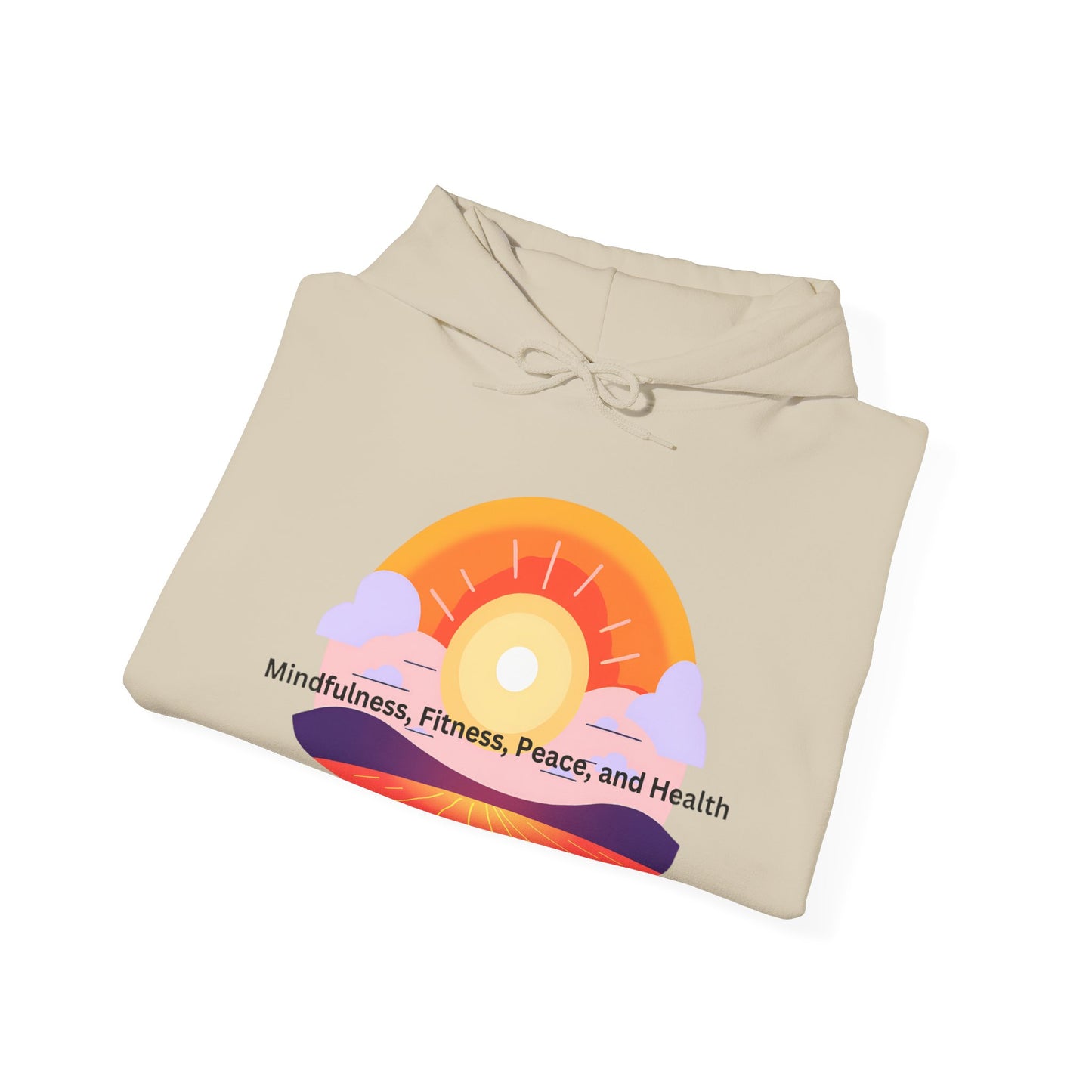 Peaceful Sun Wellness Unisex Hooded Sweatshirt