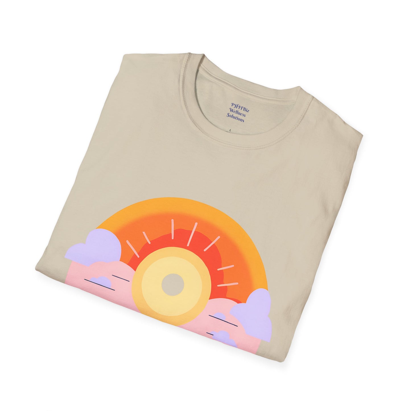 Wellness Peaceful Sun Unisex Softstyle T-Shirt