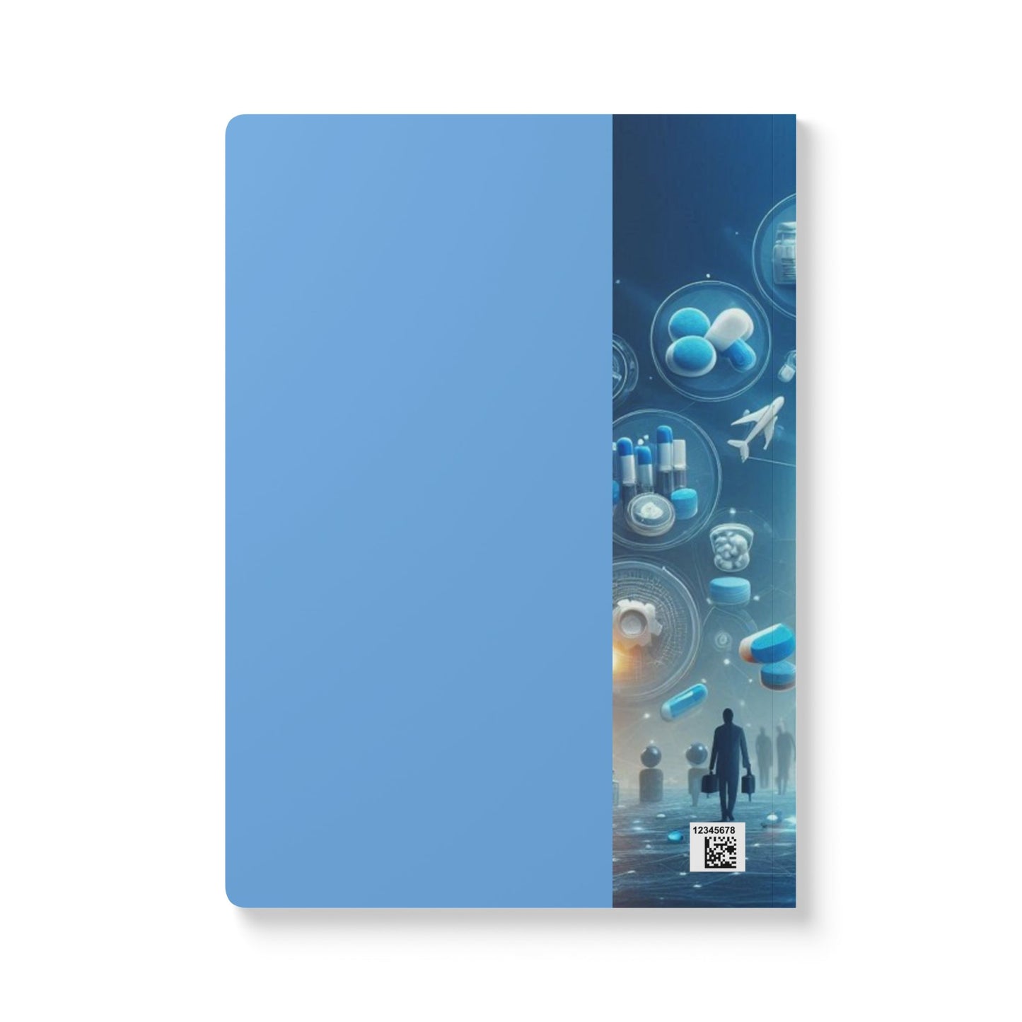 Modern Exploration Softcover Journal with Inside Prints - 200 Pages