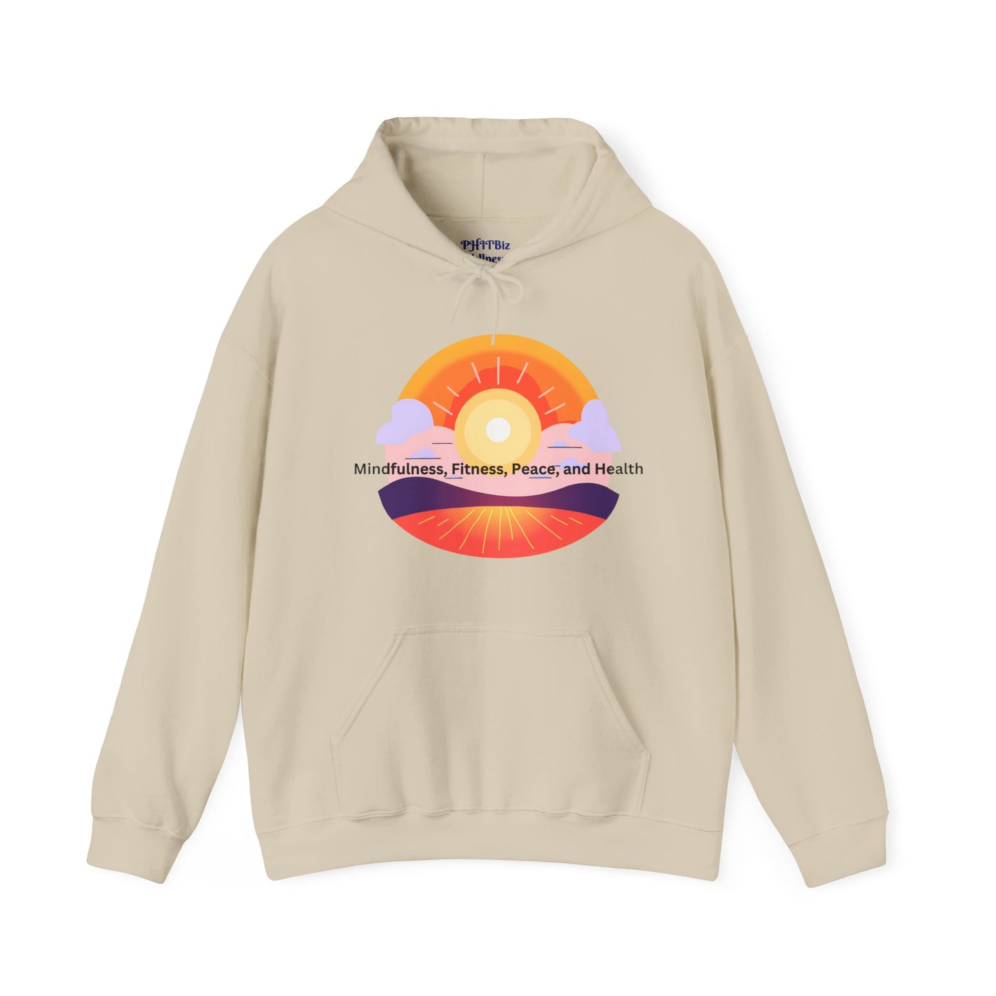 Peaceful Sun Wellness Unisex Hooded Sweatshirt